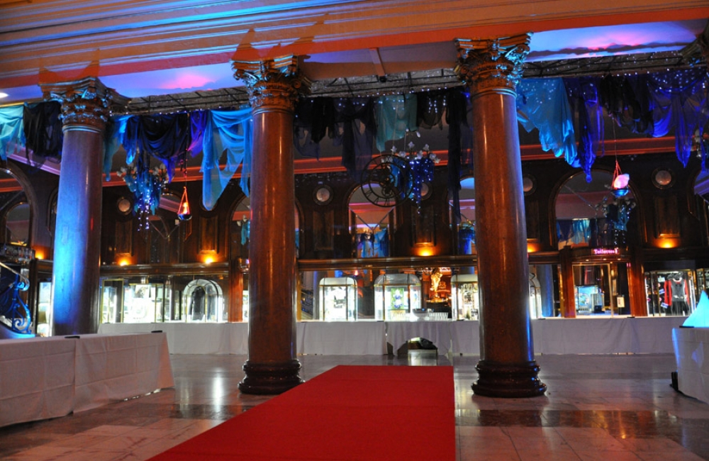 Décoration de soirée au Casino Grand Cercle