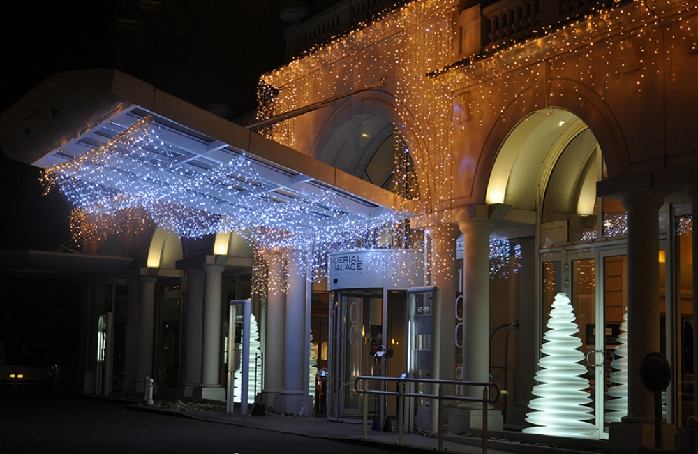 Illumination et décoration de Noël à l'Imperial Palace