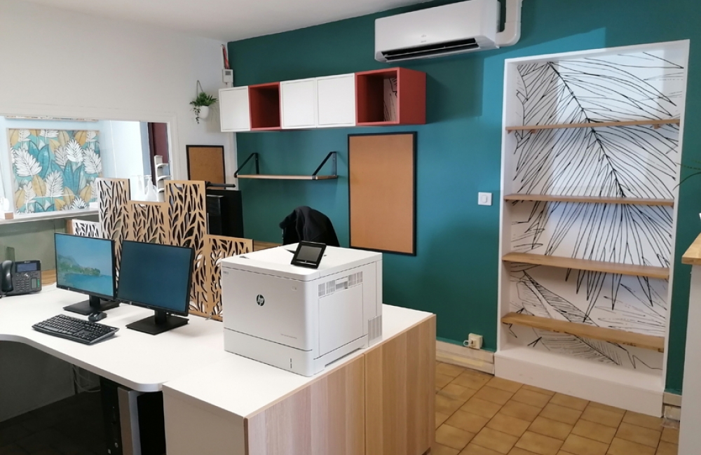 Relooking de bureaux professionnels