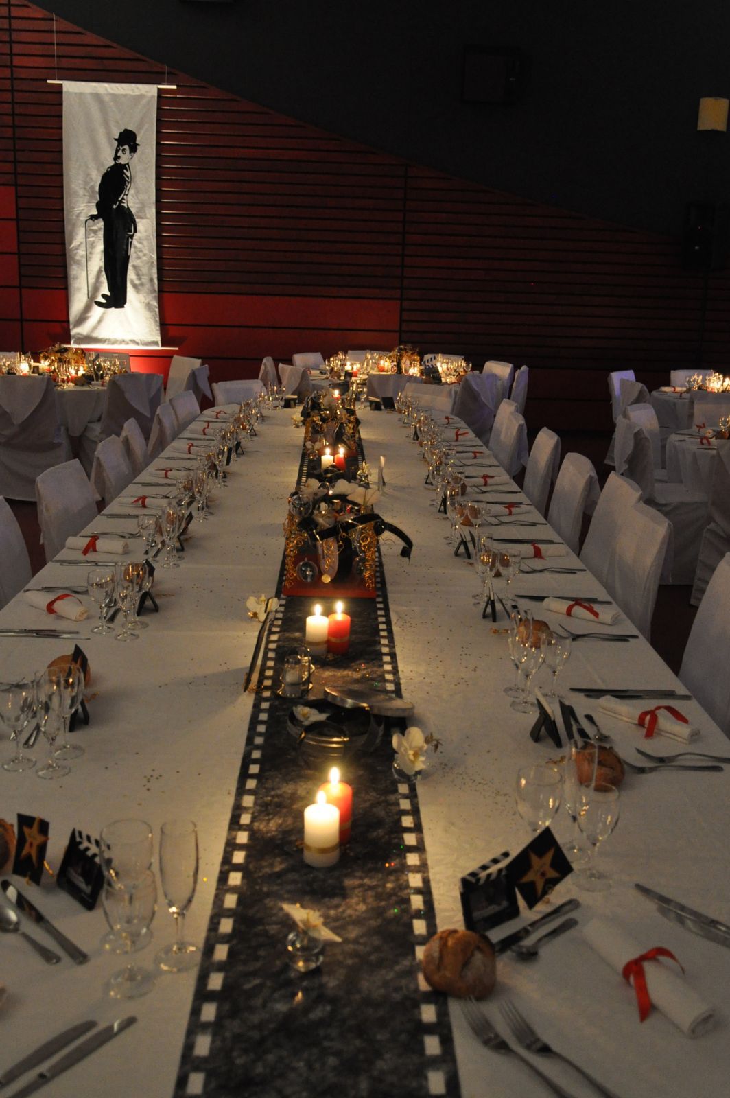 Décoration de mariage thème cinéma au Grand-Bornand en Haute-Savoie ...