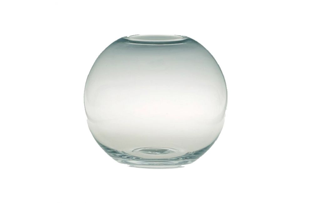 Vase Aqua rond en verre