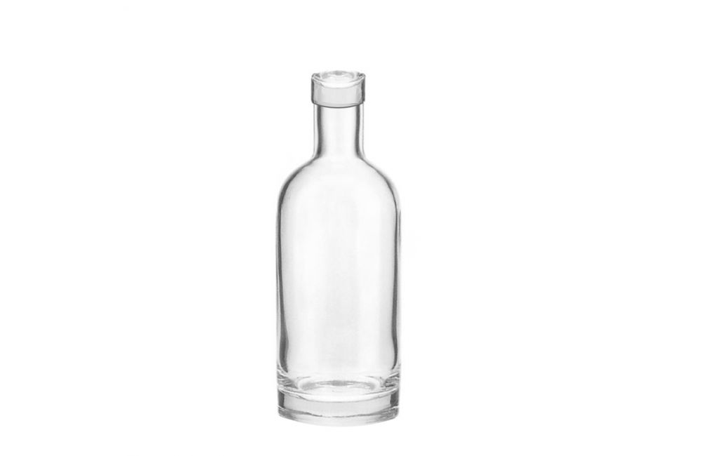 Vase bouteille en verre
