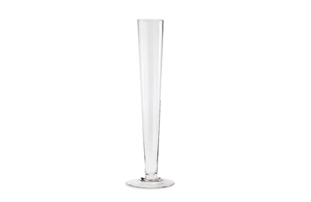 Vase flute en verre