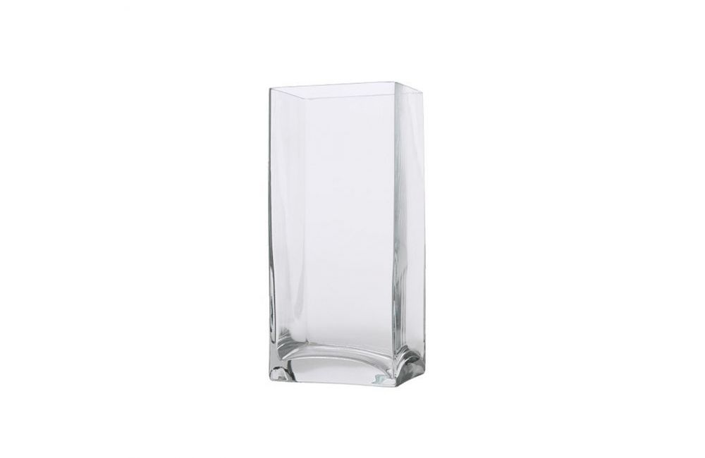 Vase rectangulaire en verre GM
