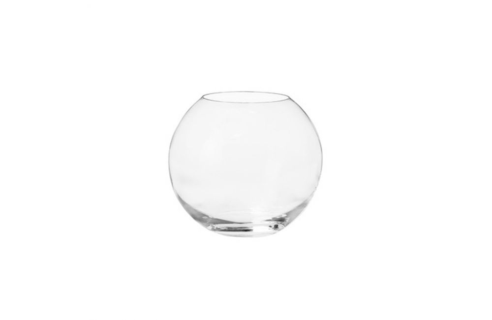 Vase rond en verre Ø11