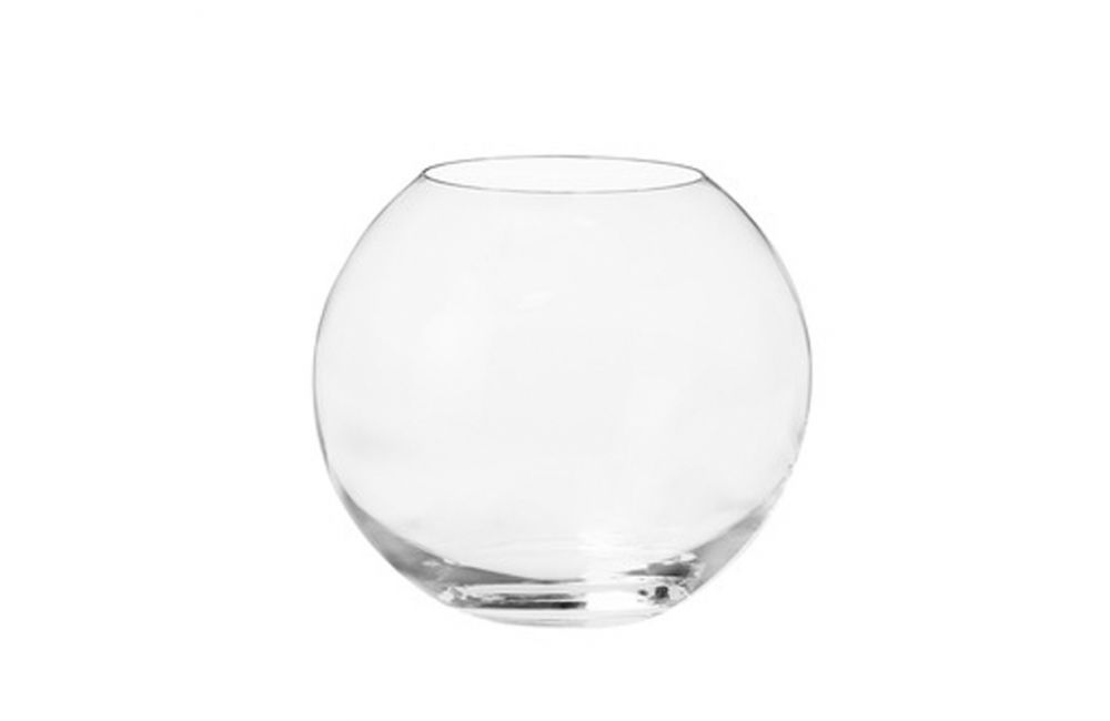 Vase rond en verre Ø20